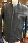 NEW UNIK SELECT LADIES LARGE LEATHER JACKET ZIP OUT LINER VENTED GUN POCKET
