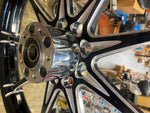 Custom Mag Wheel Harley Black Regency SMT 2.25X21 Softail Wide Glide FXST choppe