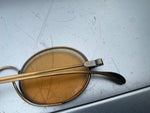 Vtg Eyeglasses gold frame oval Steampunk john lennon Prescription Glasses tinted