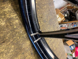 Custom Mag Wheel Harley Black Regency SMT 2.25X21 Softail Wide Glide FXST choppe