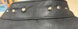NEW UNIK SELECT LADIES LARGE LEATHER JACKET ZIP OUT LINER VENTED GUN POCKET