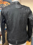 NEW UNIK SELECT LADIES LARGE LEATHER JACKET ZIP OUT LINER VENTED GUN POCKET