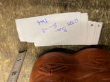Vtg 60's AJ Renzi Brown Plastic Blow Mold Brown Bear Bank Christmas Holiday 18"