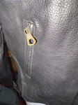 NEW WOMANS MOTORCYCLE YUKON LEATHER JACKET SZ 10 ZIPOUT LINER CONCEALED POCKETS