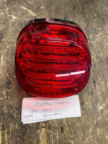 Custom Dynamics LED Top Window Taillight Harley Touring Dyna Softail Sportster