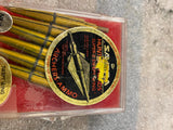 Savora Archery Broadheads Arrow tips Crossbow Bow Hunting Vtg Brass