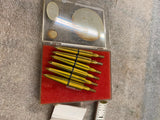 Savora Archery Broadheads Arrow tips Crossbow Bow Hunting Vtg Brass