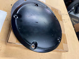 OEM 5 Bolt Twin Cam Derby Clutch Cover Harley Touring Dyna Softail Black FXST FX