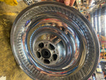 Chrome Rear Mag Wheel Harley Softail Deuce FXSTD 4.5x17 Dyna Custom FXD Wide Gli