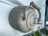 Antique Cast Aluminum Wood Stove Humidified Tea Pot Beecher Decor Log Cabin home