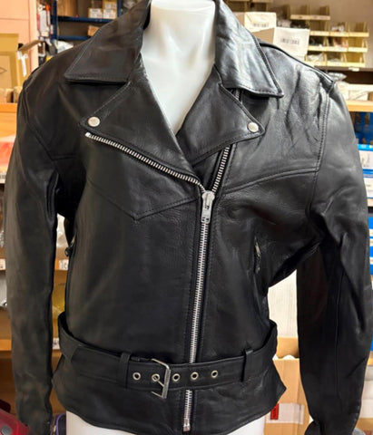 NEW UNIK LEATHER JACKET LADIES SIZE XX LARGE ZIP OUT LINER