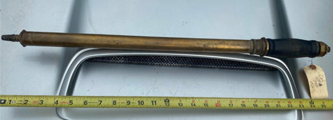 Antique Brass Hand Air Pump Motorcycle Auto Truck Db Smith Utica NY Bicycle