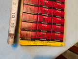 Vtg Thin Gillette Shaving Razor Display Card General Store 1950's Full Lot Colle