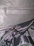 NEW UNIK SELECT UNISEX SIZE 46 LEATHER JACKET ZIP OUT LINER