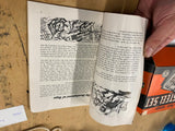 Vtg Boy Scouts of America "Official Knot Tying Ropes" set Orig Box Manual 60's!
