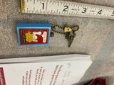 vTG Vietnam War era Snoopy lighter keychain FOB 60's Peanuts Military Soldier
