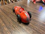 VINTAGE HUBLEY #765 METAL DIECAST TOY RED RACE CAR 4'' LONG