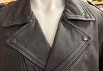 NEW UNIK SELECT UNISEX SIZE 46 LEATHER JACKET ZIP OUT LINER