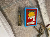 vTG Vietnam War era Snoopy lighter keychain FOB 60's Peanuts Military Soldier