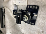 2009^ adj Drivers Backrest Seat Mount Bracket Harley Touring Ultra Classic Glide