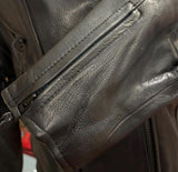 NEW UNIK LEATHER APPARELS LADIES SIZE LARGE ZIP OUT LINER SHORT JACKET