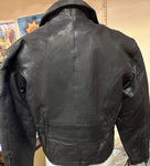 NEW UNIK LEATHER APPARELS LADIES SIZE LARGE ZIP OUT LINER SHORT JACKET