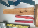 Vtg Steel Jakel Aeromatic Glider Gun Wood Airplane toy Original Box Detroit