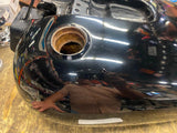 Vivid Black Gas TAnk Harley FXR Dash Model Low rider Superglide 1982-1994 Custom