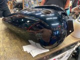 Vivid Black Gas TAnk Harley FXR Dash Model Low rider Superglide 1982-1994 Custom