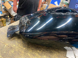 Vivid Black Gas TAnk Harley FXR Dash Model Low rider Superglide 1982-1994 Custom
