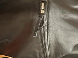 MIDTOWN LEATHERS NYC LEATHER JACKET UNISEX SIZE 42 ZIP OUT LINING MOTORCYCLE