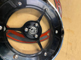RSD 5 Bolt Twin Cam Derby Clutch Cover Harley Touring Dyna Softail Clarity Rolan
