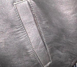 MIDTOWN LEATHERS NYC LEATHER JACKET UNISEX SIZE 42 ZIP OUT LINING MOTORCYCLE