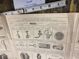1923 Myeron Bros Harley Indian Parts Catalogue Corbin Speedo Helmet Horn J JD!