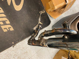 Dyna Stock Exhaust Screamin eagle mufflers heat shields Mount bracket Head pipes