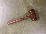 Vintage Solid Wooden Gavel Hammer Political Collectable Auctioneer