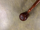 Vintage Solid Wooden Gavel Hammer Political Collectable Auctioneer