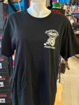 NEW CRAZY BOARS TSHIRT UNISEX SIZE LARGE "CRAZY BOARS CUSTOM CYCLES"