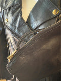 NEW UNIK PREMIUM LADIES SZ LARGE MOTORCYCLE JACKET BUTTON OUT LINING