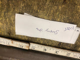 Vtg Hard Knife Honing Oil Sharpening Stone w/Cast Aluminum Holder 8"