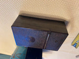 Vtg General Electric 30 amp volt Meter Bakelite Ammeter Leather Case Electronics