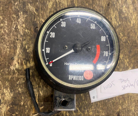 OEM Tach Harley Shovelhead FXR FX Ironhead Sportster 1974-83 Mount Cover Cable