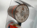 Vtg Montgomery Wards Oil Can 10-40 Full Oil Gas Collector Garage Man Cave!