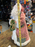 Vtg Santa Father Christmas Doll Display 17" Robes Fancy!