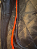 NEW UNIK ULTRA UNISEX SIZE 2X LEATHER MOTORCYCLE JACKET ZIP OUT LINING