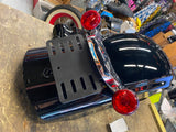 New T/o Rear Fender Vivid Black Harley Street Road Glide FLHX FLTR 2009^ OEM