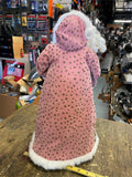 Vtg Santa Father Christmas Doll Display 17" Robes Fancy!