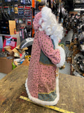 Vtg Santa Father Christmas Doll Display 17" Robes Fancy!