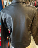 NEW UNIK ULTRA UNISEX SIZE 2X LEATHER MOTORCYCLE JACKET ZIP OUT LINING