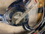3 Blade Chrome Mag Wheel 3.5x18 Harley Softail Dyna Touring FXR Chopper Front Re